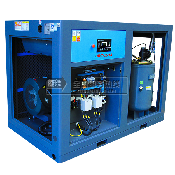 德瑞亞空壓機150A側面剖析圖